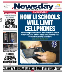 Newsday - 18 August 2025