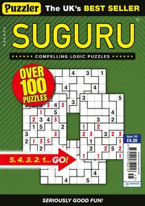 Puzzler Suguru - Issue 145 2025