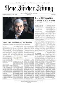 Neue Zurcher Zeitung International  - 18 Oktober 2024