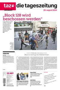 taz die tageszeitung  - 28 August 2024