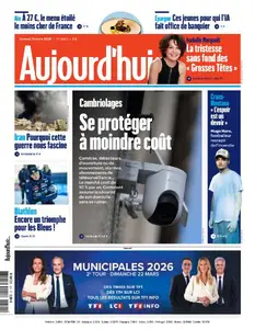 Aujourd’hui en France - 21 Mars 2026