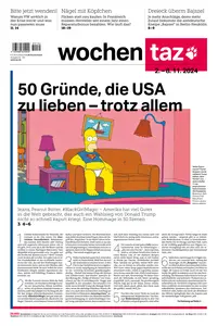 taz die tageszeitung  - 02 November 2024