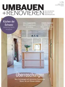 Umbauen + Renovieren - Januar 2025