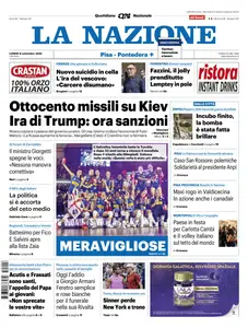 La Nazione Pisa Pontedera - 8 Settembre 2025