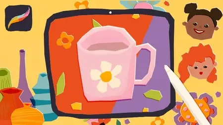Procreate Illustration: Bold Art with Wonky Shapes