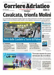 Corriere Adriatico Fermo - 17 Agosto 2025