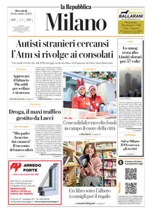 la Repubblica Milano - 18 Dicembre 2024