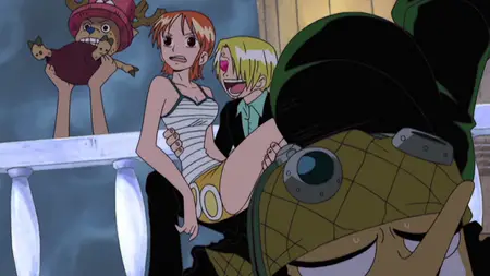 One Piece - S06E154 - Skypiea, le royaume divin Les anges de la plage des nuages x265-Amen