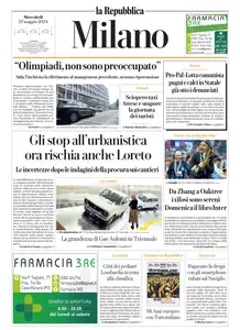 la Repubblica Milano - 22 Maggio 2024