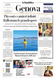 la Repubblica Genova - 22 Agosto 2024