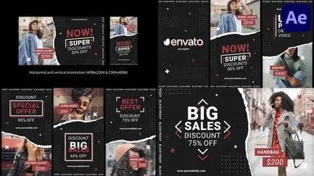 Sale Promo Slideshow for After Effects 42368581