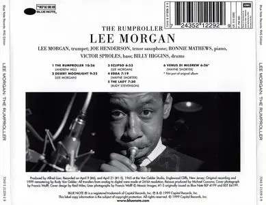 Lee Morgan - The Rumproller (1965) {1999 Rudy Van Gelder Remaster}