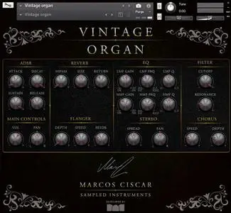 Marcos Ciscar Vintage Organ KONTAKT