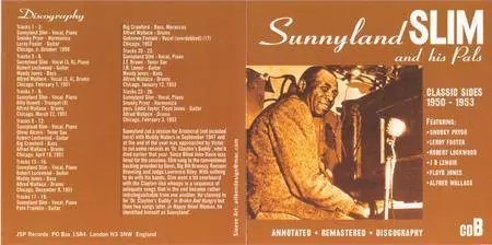 Sunnyland Slim and his Pals - The Classic Sides 1947-1953 (2006) [4CD Box Set]