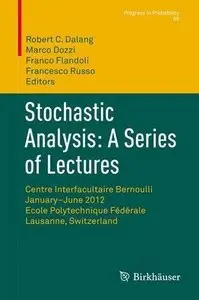 Stochastic Analysis: A Series of Lectures 
