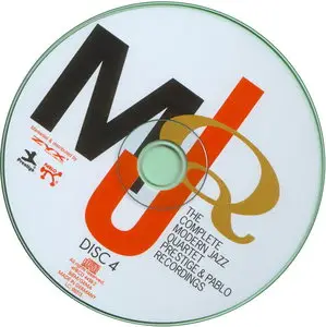 The Modern Jazz Quartet - The Complete Modern Jazz Quartet Prestige & Pablo Recordings (2003) {4CD Set}