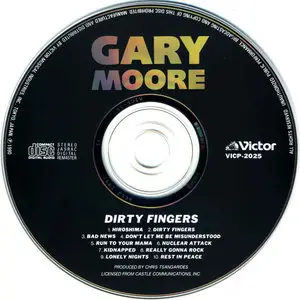 Gary Moore - Dirty Fingers (1983) [Victor VICP-2025, Japan]