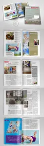 A5 Magazine Template 2