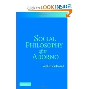 Social Philosophy after Adorno
