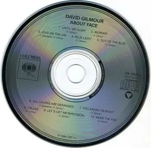 David Gilmour - About Face (1984) [Non-remastered] Repost