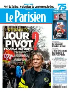 Le Parisien du Vendredi 24 Janvier 2020