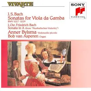 Anner Bylsma, Bob Van Asperen - Bach: Sonatas for Viola da Gamba (1990) [Japan 2019] SACD ISO + DSD64 + Hi-Res FLAC
