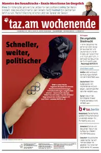 Tageszeitung TAZ vom 01 Februar 2014