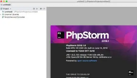 JetBrains PhpStorm 2018.1.6 macOS