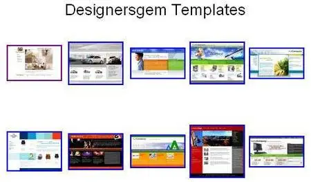 designersgem website  templates