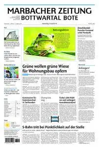 Marbacher Zeitung - 19. April 2018