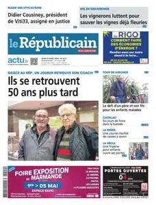 Le Républicain Sud Gironde - 25 Avril 2024
