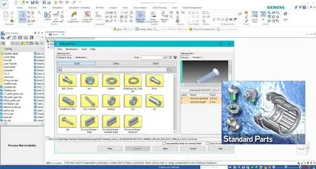 Siemens Solid Edge 2021 Standard Parts