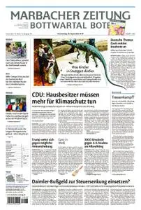 Marbacher Zeitung - 26. September 2019