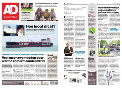 Algemeen Dagblad - Alphen – 22 juli 2019