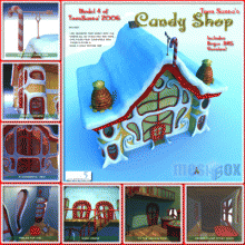 Toon Santa Candy Shop