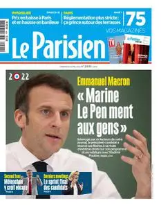 Le Parisien du Vendredi 8 Avril 2022