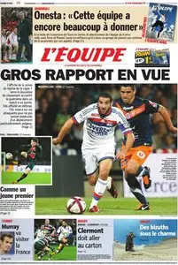 L'equipe Edition du 14 Janvier 2012