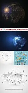 Vectors - Social Network Backgrounds 32