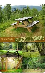 Place for a picnic - UHQ Stock Photo