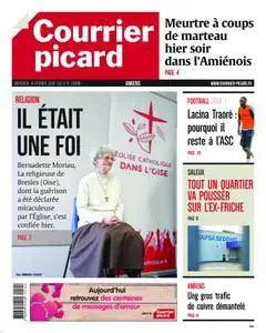 Courrier Picard Amiens - 14 février 2018