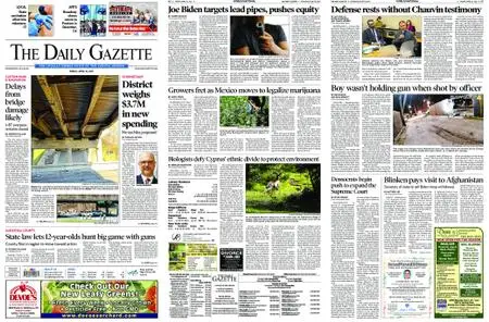 The Daily Gazette – April 16, 2021