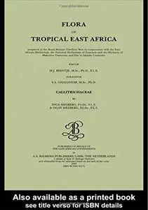 Flora of tropical East Africa - Callitrichaceae (2003) (Flora of Tropical East Africa)