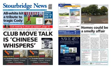 Stourbridge News – February 16, 2023