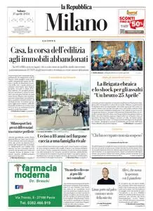 la Repubblica Milano - 27 Aprile 2024