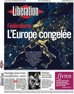Libération du Jeudi 13 Décembre 2012