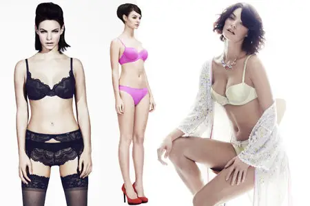 Rachel Joy - Marks & Spencer Lingerie Spring 2013