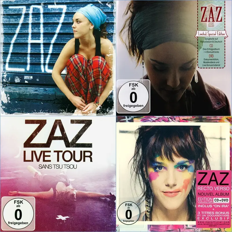 Zaz las. ZAZ. ZAZ 2010. ZAZ обложки альбомов. ZAZ recto Verso Vinyl.