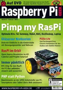 Raspberry Pi Geek Magazin Februar/März 02/2015