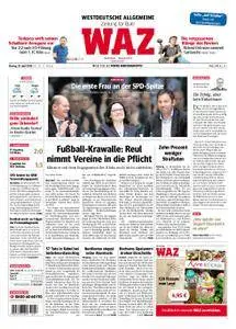 WAZ Westdeutsche Allgemeine Zeitung Buer - 23. April 2018