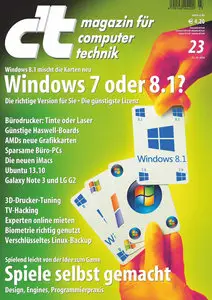 ct Magazin für Computertechnik No 23 vom 21 Oktober 2013